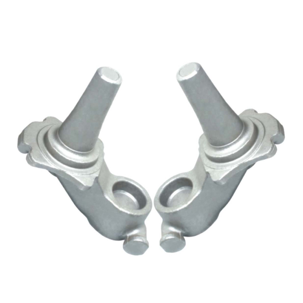 Left and right axle necks